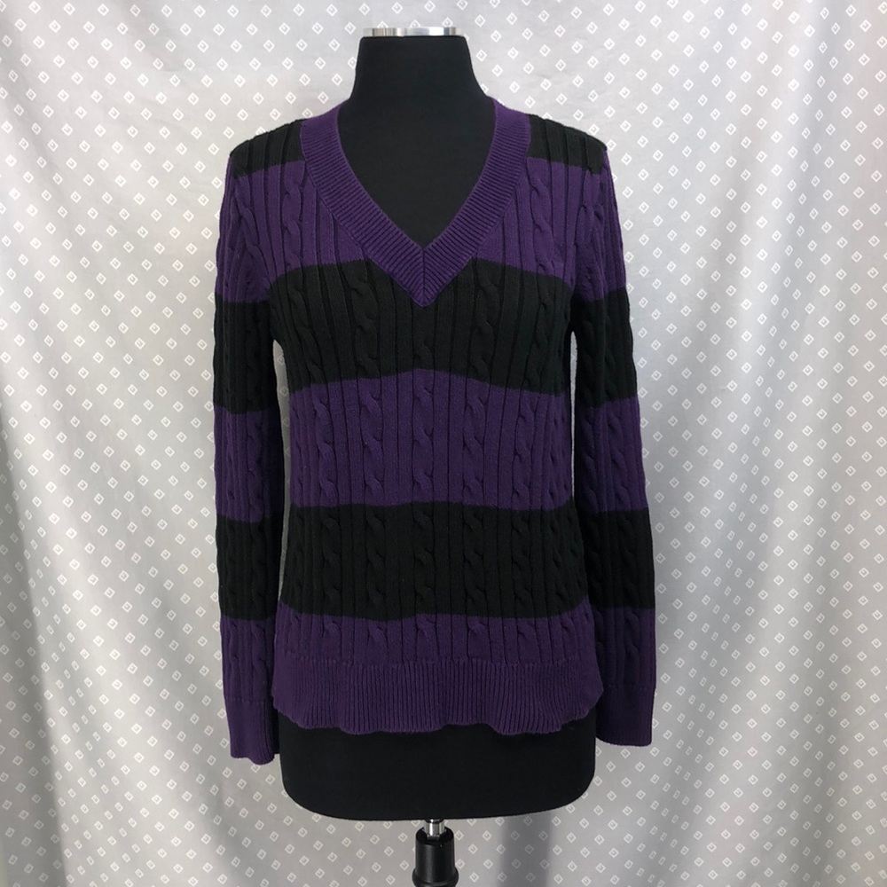 Purple Chaps Sweater